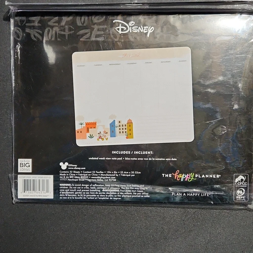 Mickey Mouse Weekly Planner Pad